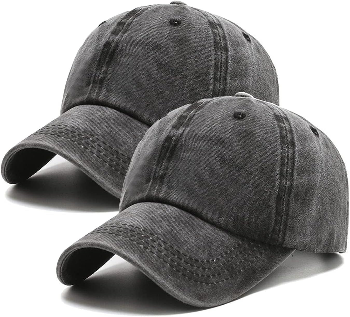 Vintage Washed Distressed Baseball Cap Golf Dad Hat for Men Women
