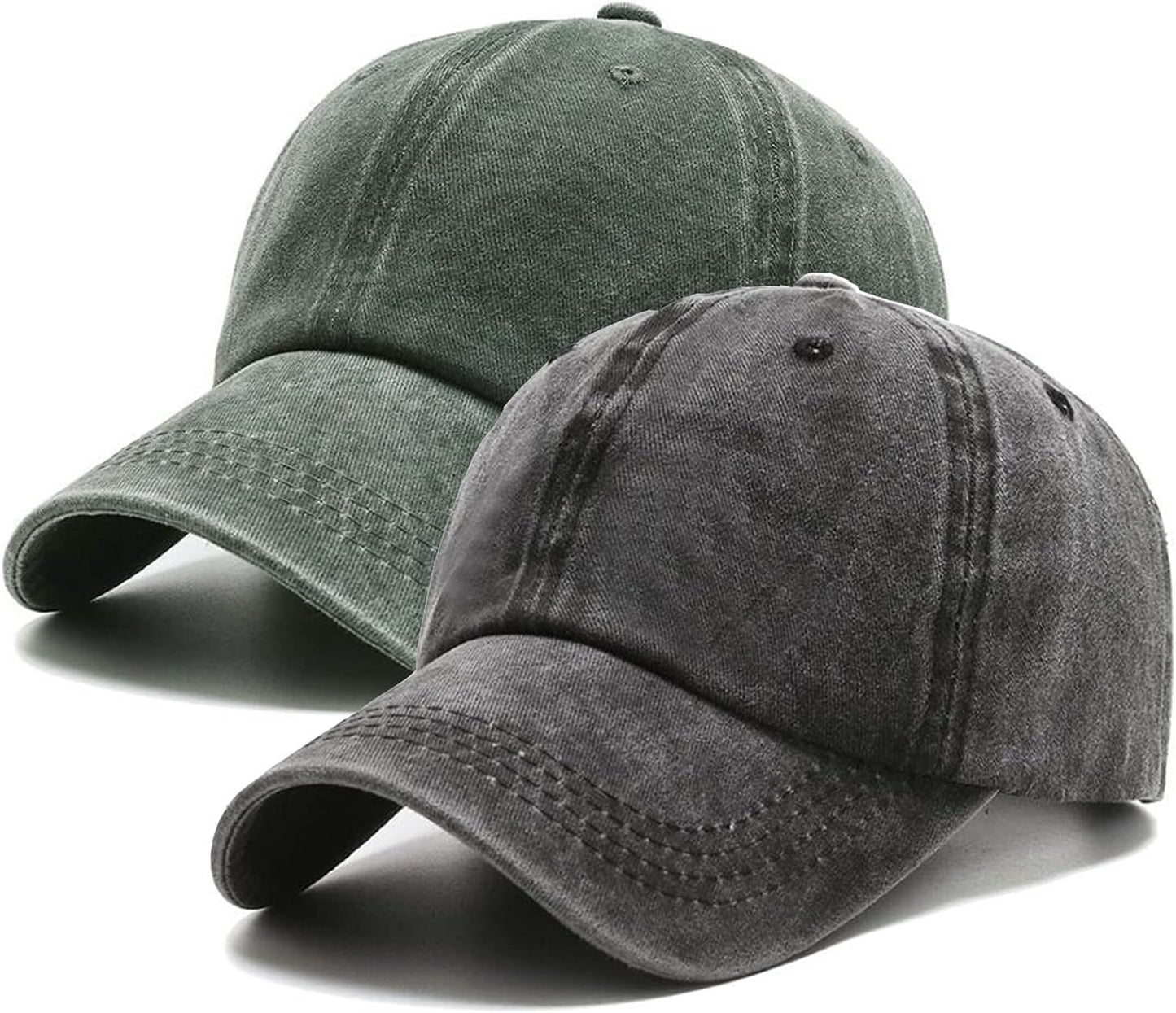 Vintage Washed Distressed Baseball Cap Golf Dad Hat for Men Women