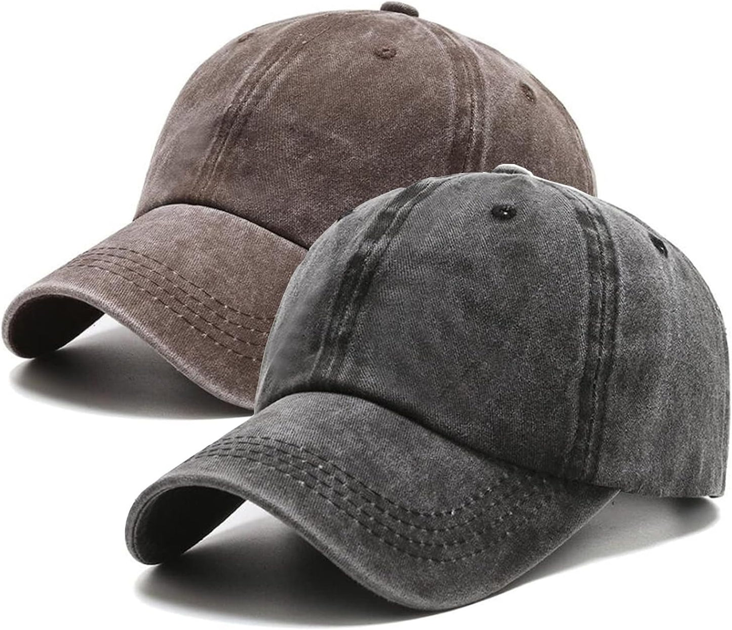 Vintage Washed Distressed Baseball Cap Golf Dad Hat for Men Women
