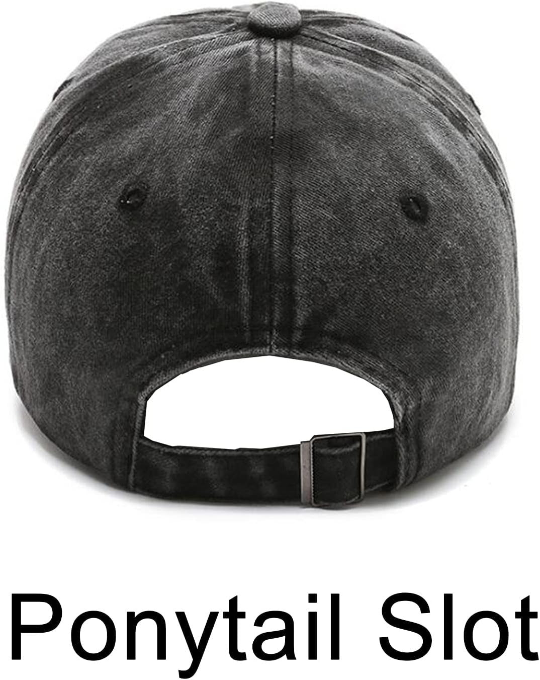 Vintage Washed Distressed Baseball Cap Golf Dad Hat for Men Women